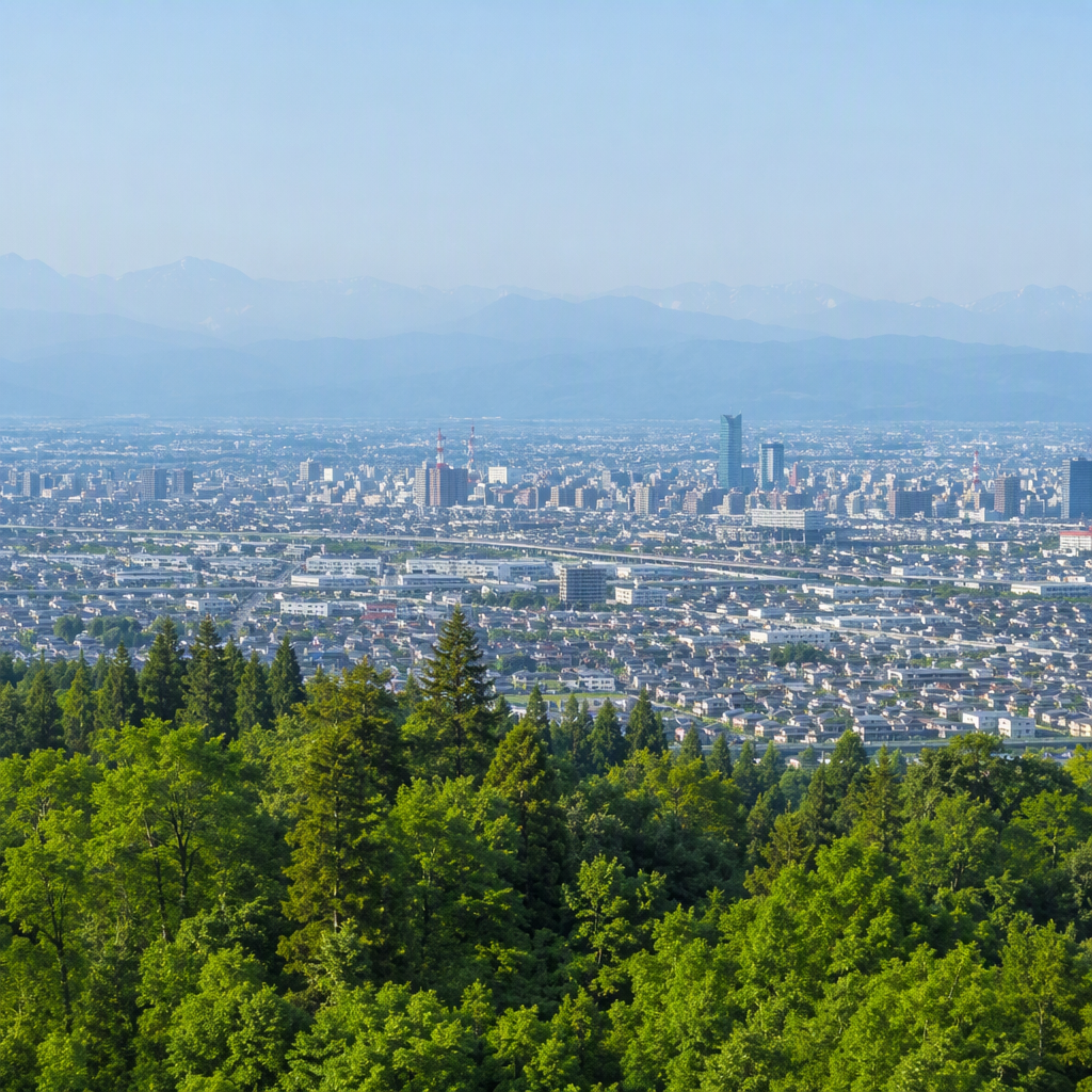 富山市・呉羽山の初デート｜景色とカフェを楽しむ安心プラン