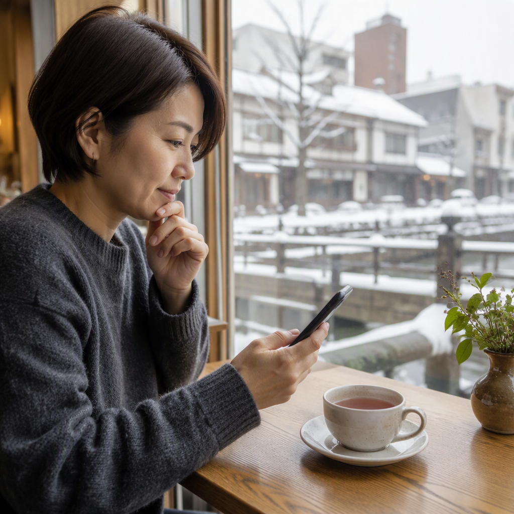 富山市・呉羽山の雨・雪デート|初対面でも安心な屋内プラン