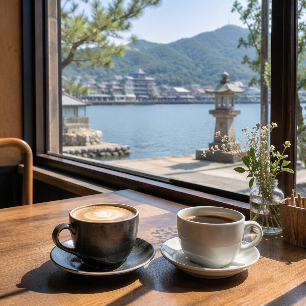 富山駅周辺の初デート|絶景カフェと昼の短時間プラン