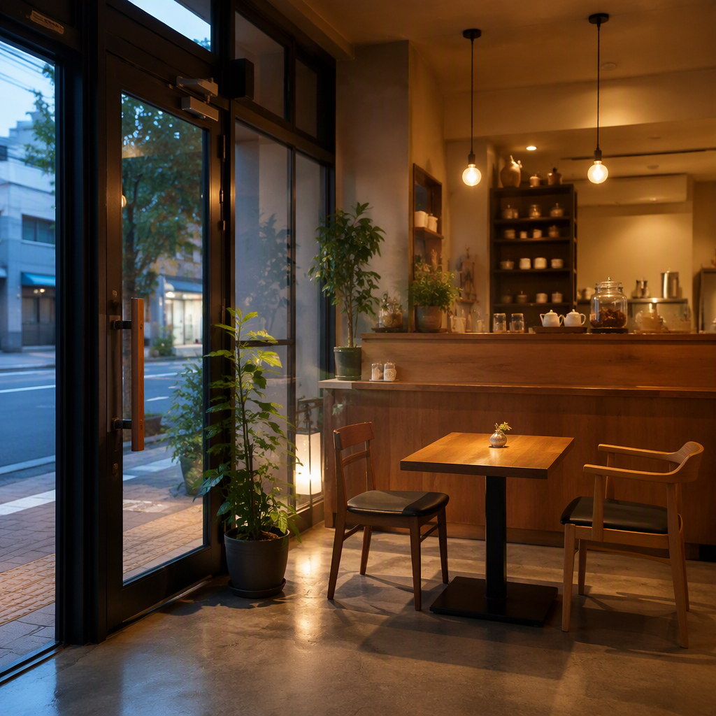富山市山側の仕事終わり初デート|夜カフェで1時間の誘い方