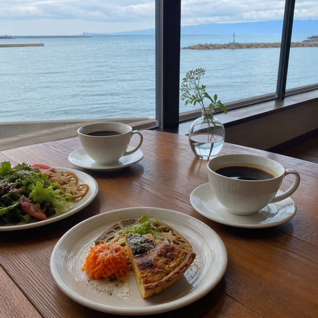 魚津市の海が見えるカフェで初デート|安心できる誘い方