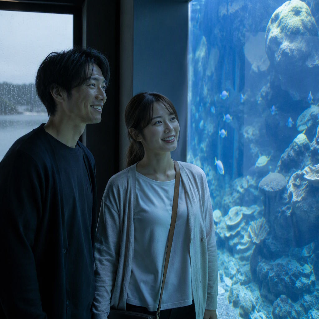 魚津市で雨・雪の日の初デート｜屋内で短時間から会うプラン
