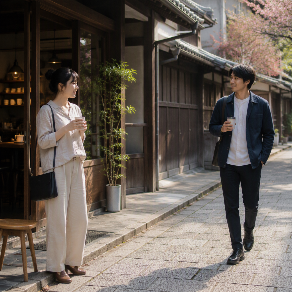 南砺市・井波/城端の初デート案|カフェと町歩きの誘い方