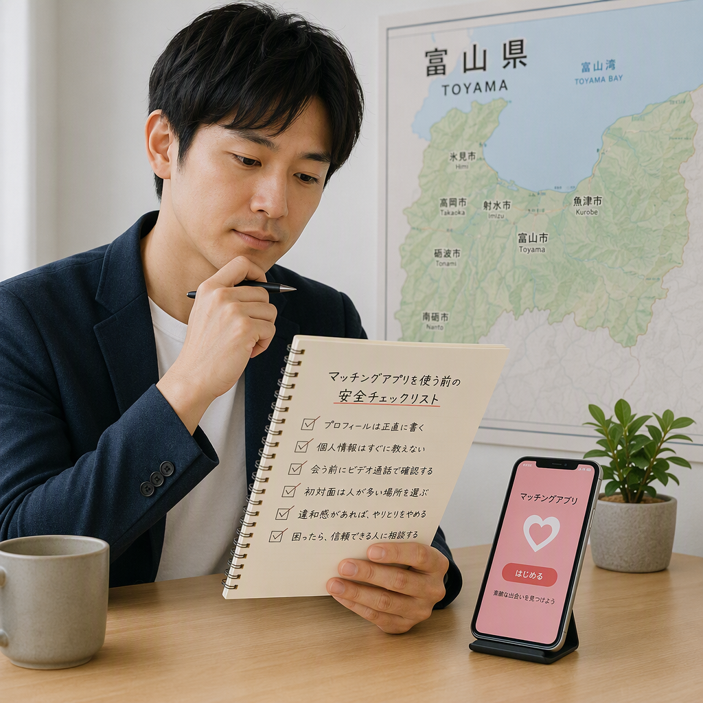 富山で安心して出会うイククル活用術