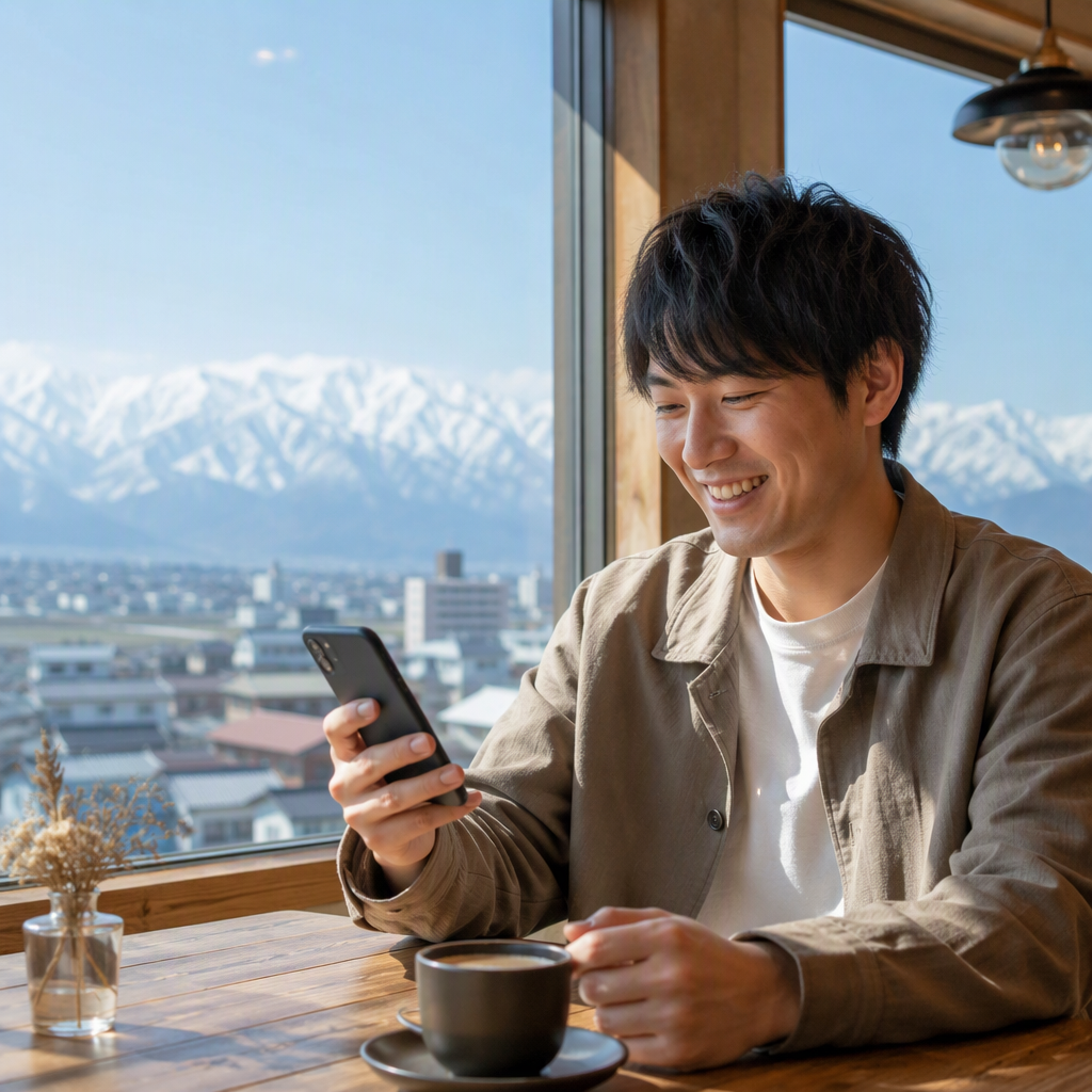 富山で出会うならハッピーメール活用術