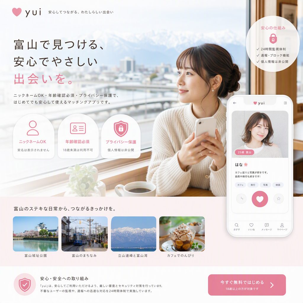 富山女性の身バレ対策とJメール活用術