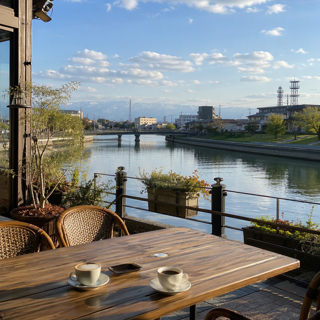 【富山市内】初デートは環水公園の絶景カフェで決まり!